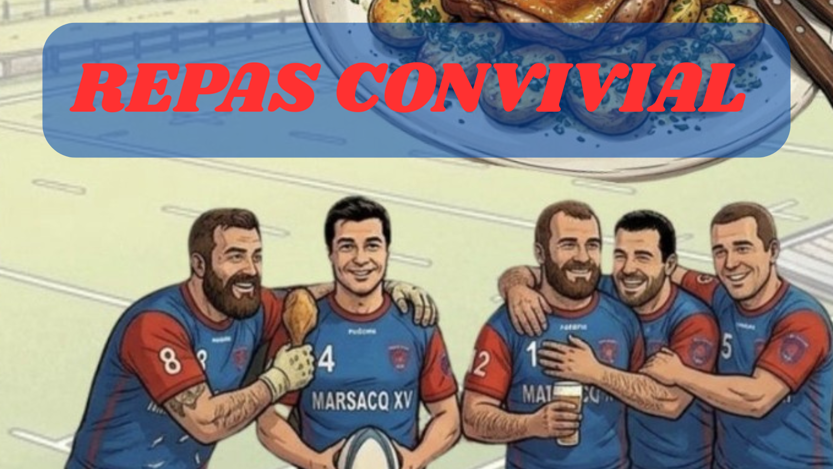repas du rugby